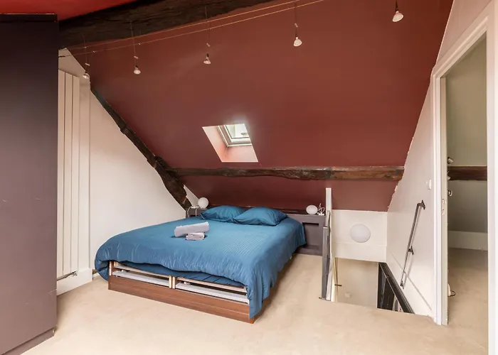 Quartier Mezzanine & 1br Le Marais Temple Free Netflix דירה *