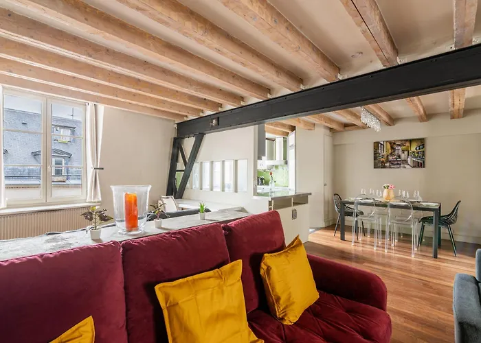 Quartier Mezzanine & 1br Le Marais Temple Free Netflix *